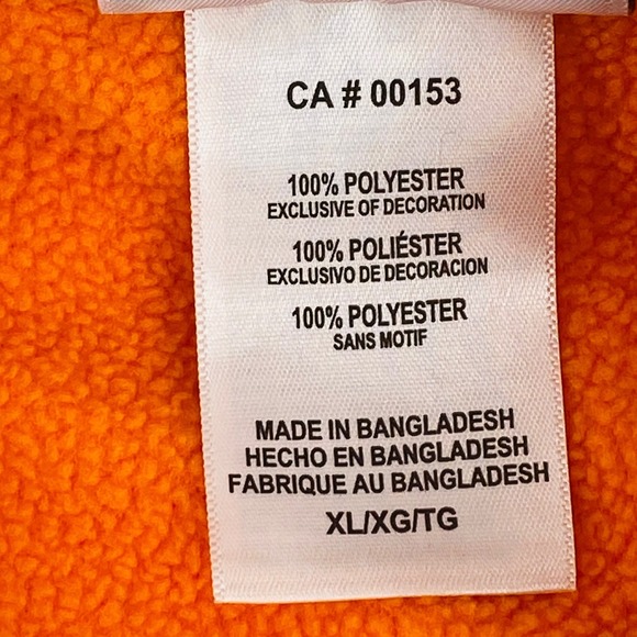 Tennessee Volunteers Orange Hoodie Pullover Athletic Adult XL Champions *FLAW* - Picture 7 of 9